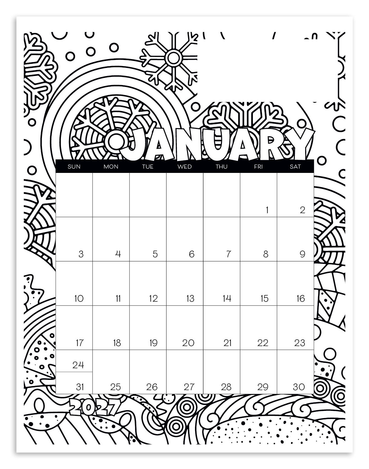 Triumph® Calendars Small Monthly Desk Pad Calendar - Coloring